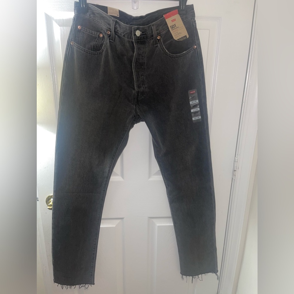Levi’s 501 Denim Jeans, Size 32x32, Black